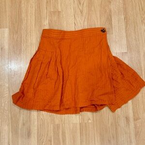 Urban Outfitters Orange Skirt